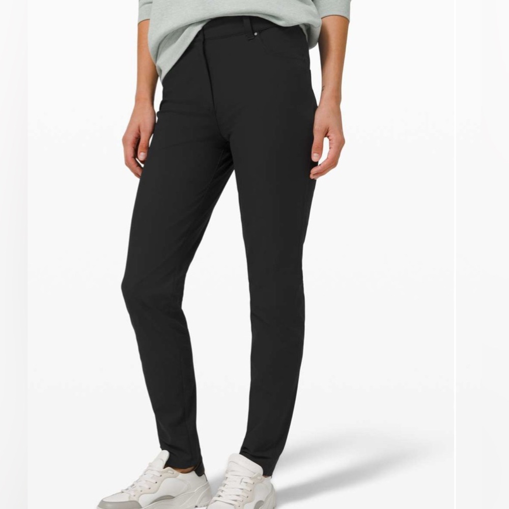 Lululemon Athletica Black Straight Leg Pants